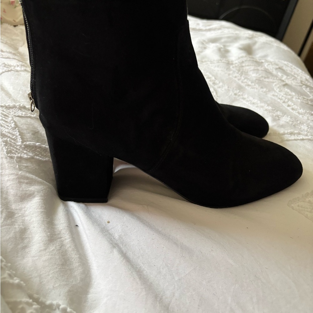 LOFT Black Heeled Boots